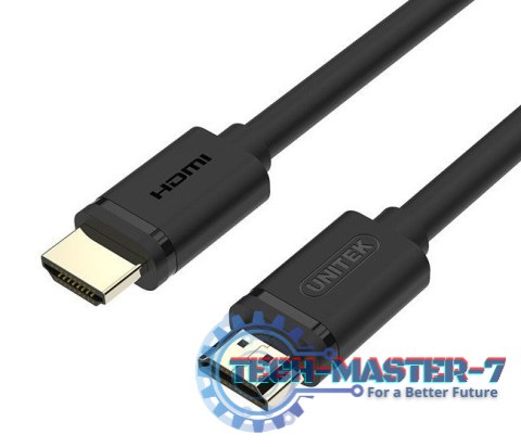 Kabel HDMI M/M 1,5m v2.0, pozłacany, Basic; Y-C137M Kabel HDMI M/M 1,5m v2.0, pozłacany, Basic; Y-C137M