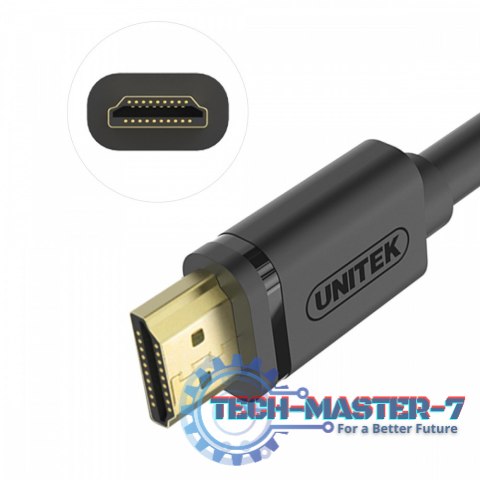 Kabel HDMI M/M 1,5m v2.0, pozłacany, Basic; Y-C137M Kabel HDMI M/M 1,5m v2.0, pozłacany, Basic; Y-C137M
