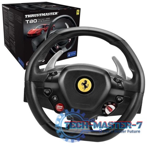 Kierownica T80 Ferrari 488 GTB Edition PC/PS4 Kierownica T80 Ferrari 488 GTB Edition PC/PS4