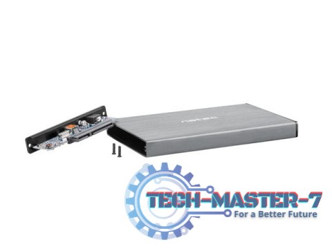 Kieszeń zewnętrzna HDD/SSD Sata Rhino Go 2,5 USB 3.0 szara Kieszeń zewnętrzna HDD/SSD Sata Rhino Go 2,5 USB 3.0 szara