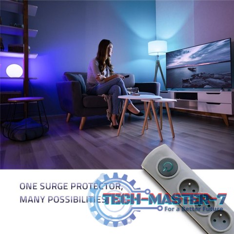 Listwa antyprzepięciowa Quick Switch, 4 gniazda, 1,5m, szara Listwa antyprzepięciowa Quick Switch, 4 gniazda, 1,5m, szara