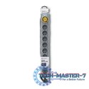 Listwa antyprzepięciowa Quick Switch, 8 gniazd, 1,8m, szara Listwa antyprzepięciowa Quick Switch, 8 gniazd, 1,8m, szara