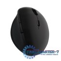 Radiowa mysz optyczna 2.4GHz 1600dpi czarna ergonomiczna Radiowa mysz optyczna 2.4GHz 1600dpi czarna ergonomiczna
