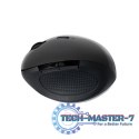 Radiowa mysz optyczna 2.4GHz 1600dpi czarna ergonomiczna Radiowa mysz optyczna 2.4GHz 1600dpi czarna ergonomiczna