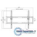 Uchwyt ścienny 37-70 LCD/LED VESA, max. 35kg Uchwyt ścienny 37-70 LCD/LED VESA, max. 35kg
