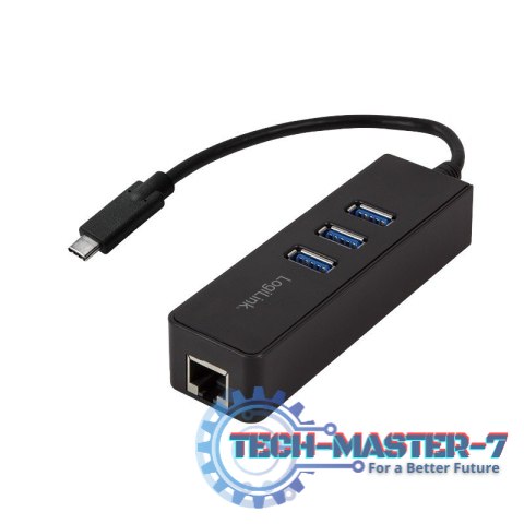 Adapter Gigabit Ethernet do USB 3.0 z hubem USB Adapter Gigabit Ethernet do USB 3.0 z hubem USB