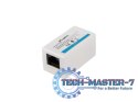 Adapter złączka sieciowa RJ45 x2 kat.6 Adapter złączka sieciowa RJ45 x2 kat.6