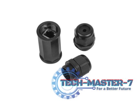 Adapter złączka sieciowa RJ45 - RJ45 kat.6 ekranowany wodoodporny IP67 Adapter złączka sieciowa RJ45 - RJ45 kat.6 ekranowany wodoodporny IP67