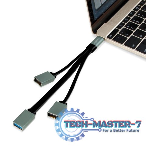 Hub USB-C 3.1, 3 porty Hub USB-C 3.1, 3 porty