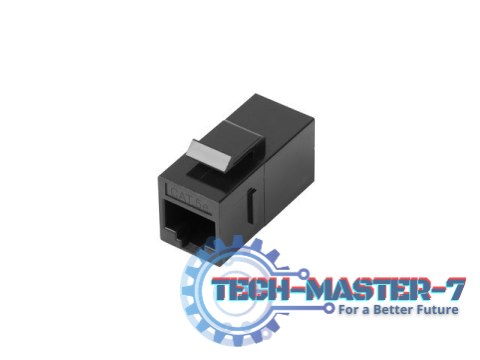 Łącznik keystone RJ45 - RJ45 UTP kat.5e do puszki montażowej złączka sieciowa Łącznik keystone RJ45 - RJ45 UTP kat.5e do puszki montażowej złączka sieciowa