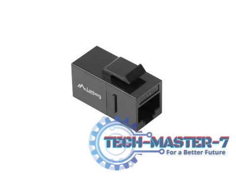 Łącznik keystone RJ45 - RJ45 UTP kat.5e do puszki montażowej złączka sieciowa Łącznik keystone RJ45 - RJ45 UTP kat.5e do puszki montażowej złączka sieciowa