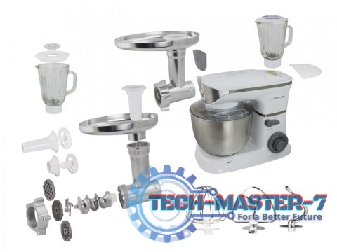 Robot Planetarny Wielofunkcyjny Cooking Master 1000W 5L Robot Planetarny Wielofunkcyjny Cooking Master 1000W 5L