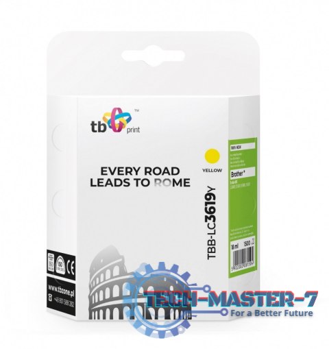 Tusz do Brother MFC-J2330DW YE TBB-LC3619Y 100% nowy Tusz do Brother MFC-J2330DW YE TBB-LC3619Y 100% nowy
