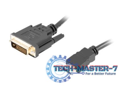 Kabel HDMI(M)-DVI-D(M) DUAL LINK 3 M czarny Kabel HDMI(M)-DVI-D(M) DUAL LINK 3 M czarny