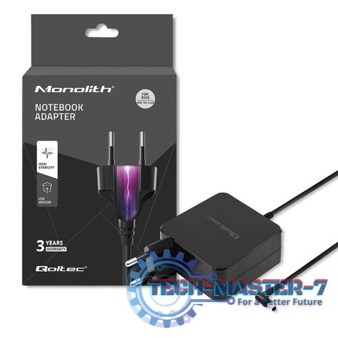 Zasilacz do laptopa Asus 65W | 19V | 3.42A | 5.5*2.5 Zasilacz do laptopa Asus 65W | 19V | 3.42A | 5.5*2.5