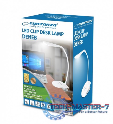 Lampka led biurkowa Deneb biała Lampka led biurkowa Deneb biała