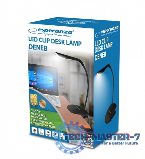 Lampka led biurkowa Deneb czarna Lampka led biurkowa Deneb czarna