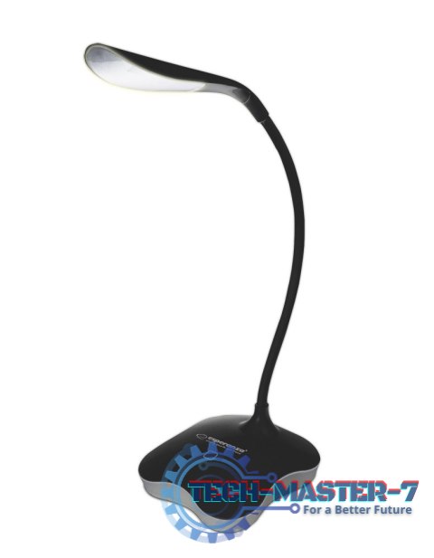 Lampka led biurkowa mimosa czarna Lampka led biurkowa mimosa czarna