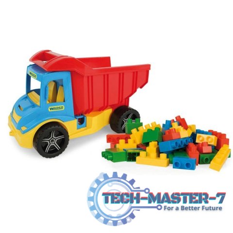 Multi Truck wywrotka z klockami Multi Truck wywrotka z klockami