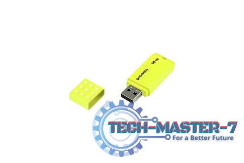 Pendrive UME2 16GB USB 2.0 Żółty Pendrive UME2 16GB USB 2.0 Żółty