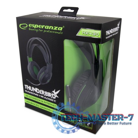 Słuchawki z mikrofonem gaming thunderbird Słuchawki z mikrofonem gaming thunderbird