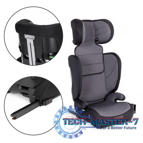 Fotelik samochodowy ISOFIX dla dzieci od 100 cm miejsce na napoje ECOTOYS ECOTOYS Fotelik samochodowy ISOFIX dla dzieci od 100 cm miejsce na napoje ECOTOYS ECOTOYS