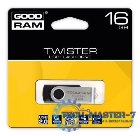 Pendrive (Pamięć USB) GOODRAM (16 GB /USB 2.0 /Czarny ) Pendrive (Pamięć USB) GOODRAM (16 GB /USB 2.0 /Czarny )