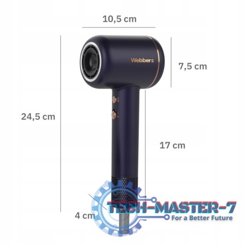 Suszarka do włosów 3w1 z jonizacją i regulacją 1600W VENTA WEBBER WEBBER Suszarka do włosów 3w1 z jonizacją i regulacją 1600W VENTA WEBBER WEBBER