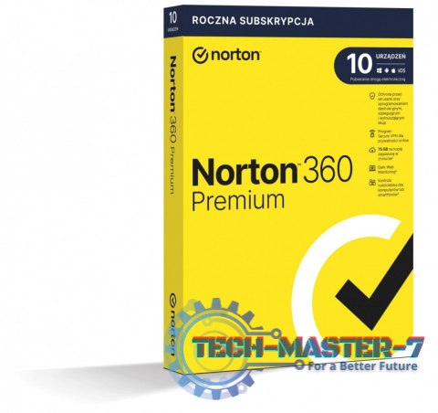 *Norton 360 PREMIUM 75GB PL 1U 10Dvc 1Y 21408749 *Norton 360 PREMIUM 75GB PL 1U 10Dvc 1Y 21408749