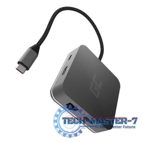 Hub USB-C GC 6w1 3xUSB 3.0, HDMI, RJ45 (Ethernet), USB-C PD Hub USB-C GC 6w1 3xUSB 3.0, HDMI, RJ45 (Ethernet), USB-C PD