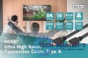 Kabel połączeniowy HDMI Ultra HighSpeed z Ethernetem 8K 60Hz UHD