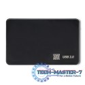 Obudowa na dysk HDD/SSD 2.5 cala SATA3 | USB 2.0 | Czarny Obudowa na dysk HDD/SSD 2.5 cala SATA3 | USB 2.0 | Czarny