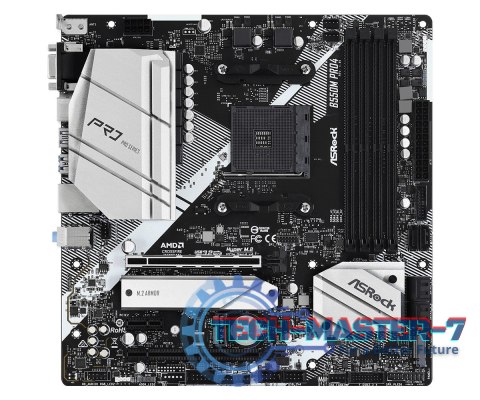 Płyta główna B550M Pro4 AM4 4DDR4 HDMI/DP/D-SUB M.2 mATX Płyta główna B550M Pro4 AM4 4DDR4 HDMI/DP/D-SUB M.2 mATX