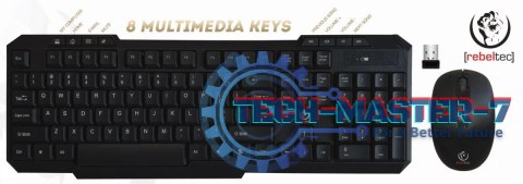 Zestaw bezprzewodowy multimedialny klawiatura+mysz Vortex Zestaw bezprzewodowy multimedialny klawiatura+mysz Vortex