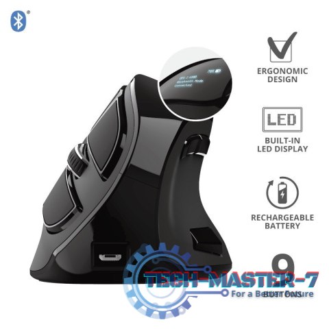 Ergonomiczna mysz bezprzewodowa Voxx Ergonomiczna mysz bezprzewodowa Voxx