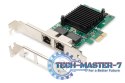 Karta sieciowa przewodowa PCI Express 2x RJ45 Gigabit 10/100/1000Mbps Low Profile Karta sieciowa przewodowa PCI Express 2x RJ45 Gigabit 10/100/1000Mbps Low Profile
