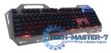 Klawiatura metalowa podwietlana gaming Rebeltec DISCOVERY 2 Klawiatura metalowa podwietlana gaming Rebeltec DISCOVERY 2