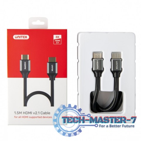 Kabel HDMI M/M 2m; v2.1; 8K; 120Hz; UHD; C138W Kabel HDMI M/M 2m; v2.1; 8K; 120Hz; UHD; C138W