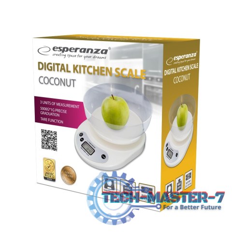 Waga kuchenna z misą Coconut Waga kuchenna z misą Coconut
