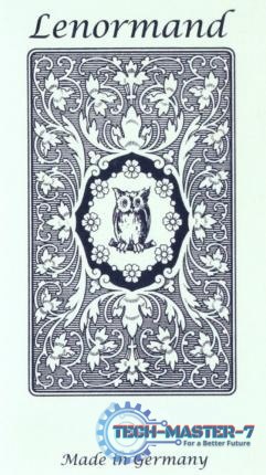 Karty Tarot Mlle Lenormand Blue Owl GB Karty Tarot Mlle Lenormand Blue Owl GB