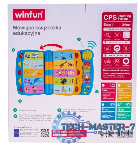 Mówiąca książeczka edukacyjna Winfun Mówiąca książeczka edukacyjna Winfun