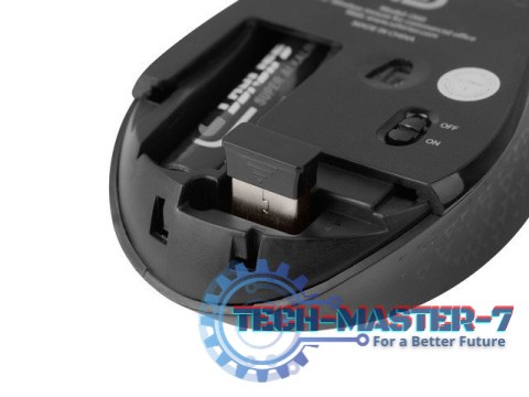 Mysz bezprzewodowa Osprey 1600DPI Bluetooth + 2.4GHz Czarno-szara Mysz bezprzewodowa Osprey 1600DPI Bluetooth + 2.4GHz Czarno-szara