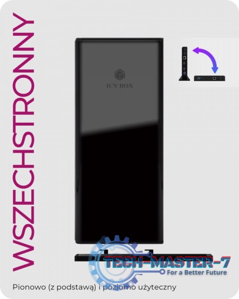 Stacja dokująca IB-DK2251AC do Notebooka DisplayLink, 2 x HDMI Stacja dokująca IB-DK2251AC do Notebooka DisplayLink, 2 x HDMI