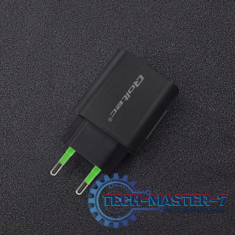 Ładowarka sieciowa | 18W | 5-12V | 1.5-3A | USB typ C PD | USB QC 3.0 | Czarna Ładowarka sieciowa | 18W | 5-12V | 1.5-3A | USB typ C PD | USB QC 3.0 | Czarna