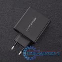 Ładowarka sieciowa | 45W | 5-20V | 2.25-3A | USB typ C PD | USB | Czarna Ładowarka sieciowa | 45W | 5-20V | 2.25-3A | USB typ C PD | USB | Czarna