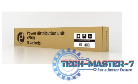Listwa zasilająca rack (PDU), 8 gniazd typ Schuko, 1U, 16A, wtyk Schuko 3m Listwa zasilająca rack (PDU), 8 gniazd typ Schuko, 1U, 16A, wtyk Schuko 3m