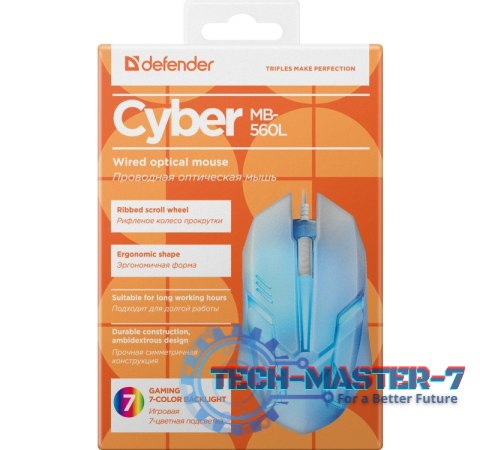 Mysz przewodowa, optyczna, CYBER MB-560L Mysz przewodowa, optyczna, CYBER MB-560L
