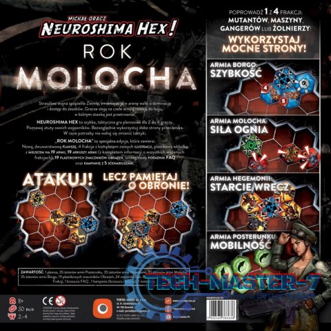 Gra Neuroshima Hex 3.0 Rok Molocha Gra Neuroshima Hex 3.0 Rok Molocha