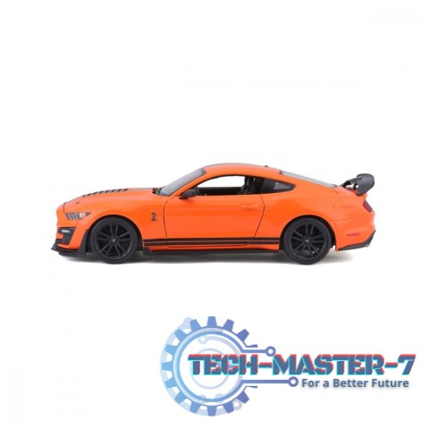 Model kompozytowy 2020 Mustang Shelby GT500 pomarańczowy 1:24 Model kompozytowy 2020 Mustang Shelby GT500 pomarańczowy 1:24
