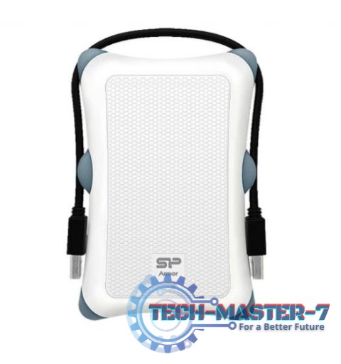 Zewnętrzny dysk HDD ARMOR A30 1TB USB 3.2 biały pancerny wstrząsoodporny Zewnętrzny dysk HDD ARMOR A30 1TB USB 3.2 biały pancerny wstrząsoodporny